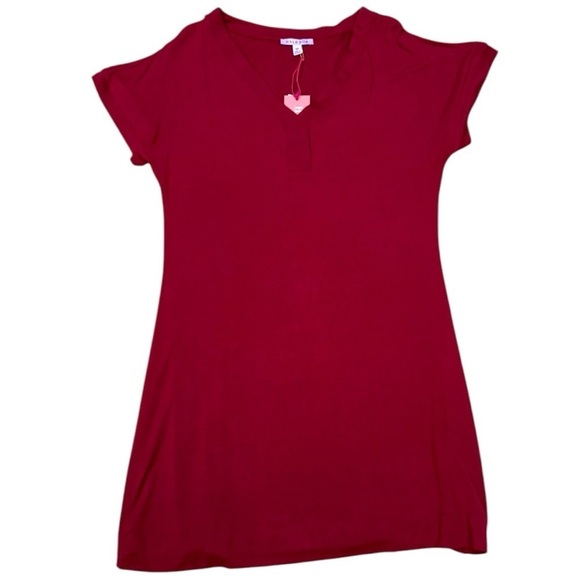 HB by Hale Bob Berry Modal T-Shirt Sleep Dress, Medium - Picture 9 of 9